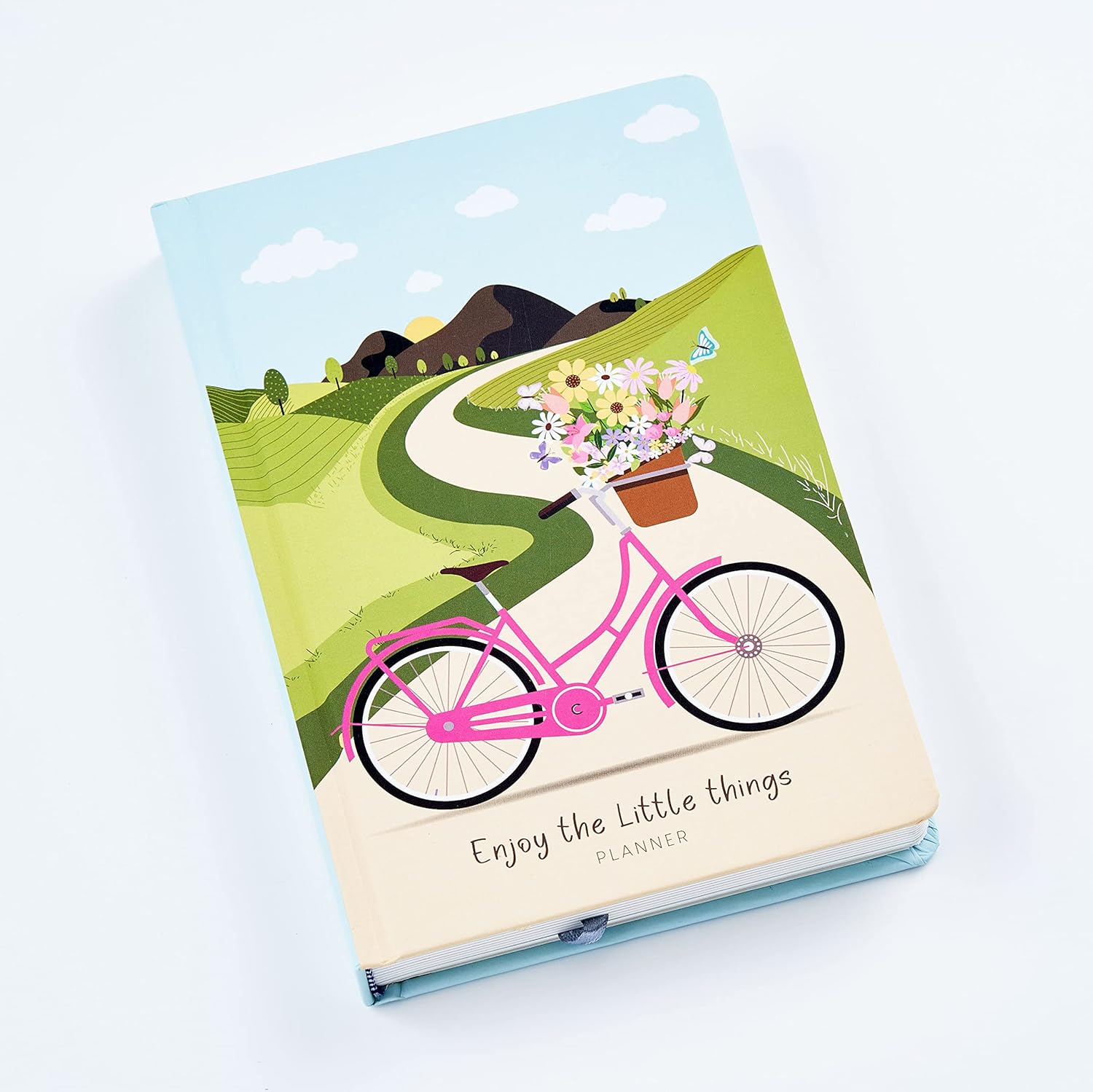 Factor Notes Undated Daily Planner Hardbound - 12 Months (Enjoy The Little Things) Factor Notes